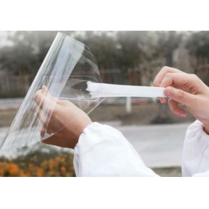 Clear PVC Disposable Face Shield Protective Safety Mask Anti Fog