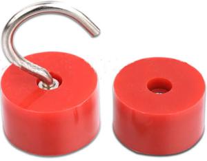 Buy cheap Magnetic Hook with Red Rubber Base product