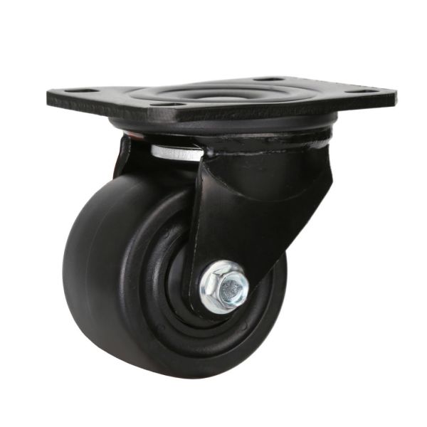 Heavy Duty Black Low Gravity 3inch 4inch 600kg Caster Wheel