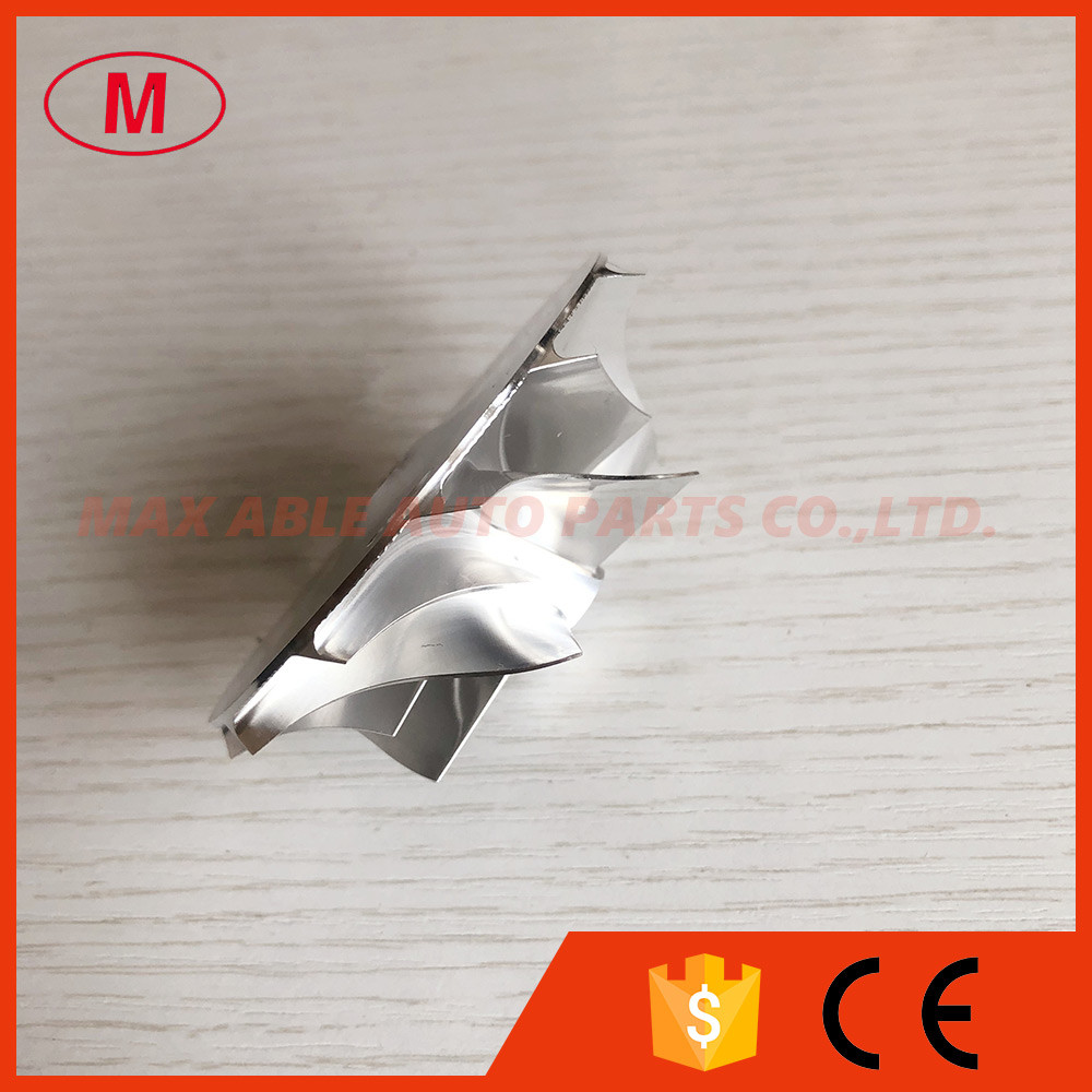 TD04HL 18G 50.38/68.00mm 6+6 blades forward high performance turbo milling/billet compressor wheel for