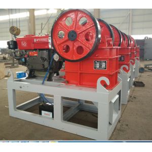 Buy cheap Limestone Diesel Engine Jaw Stone Crusher Machine PE250x400 product