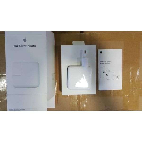 original Apple 29W USB-C Power Adapter, original adapter for Apple Macbook, USB-C adapter
