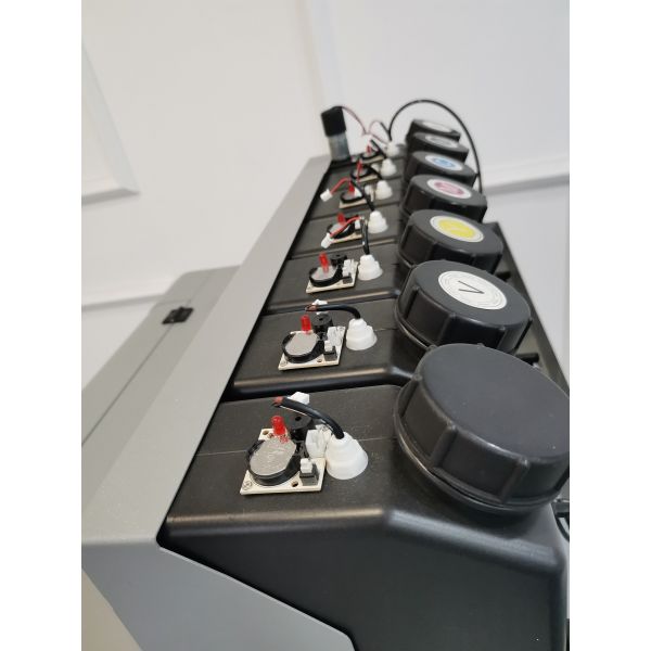 60cm UV DTF Printer with EPS 3 I3200 Printheads and Laminator Label Printer 130 KG