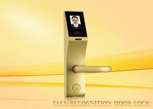 China 3 inch Touch Screen  stainless steel face recognition door lock with mechanical key on sale