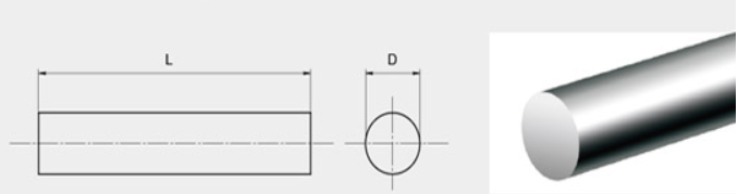ISO Standard Cemented Carbide Rods , Tungsten Carbide Wear Parts Wear Resistance