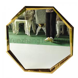 Buy cheap Luxurious Irregularly Tempered Mirror Glass Diamond Shaped For Cloakroom Bedroom product