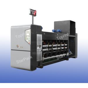 Automatic Flexo Printing Slotting Machine 350 Sheets/Min Fully Computerized