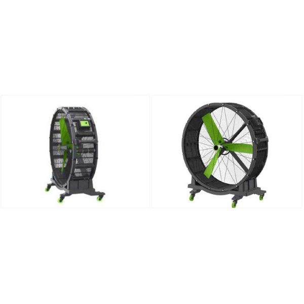 Large Industrial Fans For Workshop Large HVLS Fans With Anti-Collision Blades