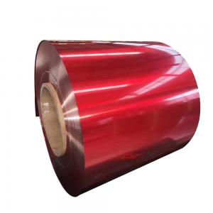 China Red RAL 600mm PPGI Coil MTC Prepainted Galvanized Steel Coil on sale
