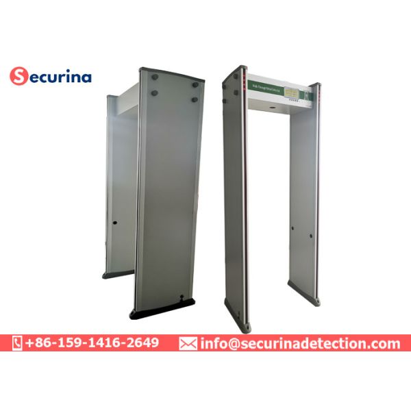Jewellery Walk Through Safety Gate , Security Walk Through Gate 7 Inch LCD Screen