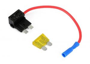 Buy cheap Custom Dual Circuit Standard ATO ATC ATS Medium Auto Blade Fuse Holder Add A Circuit Fuse Tap Piggy Back Plug Socket Tap product