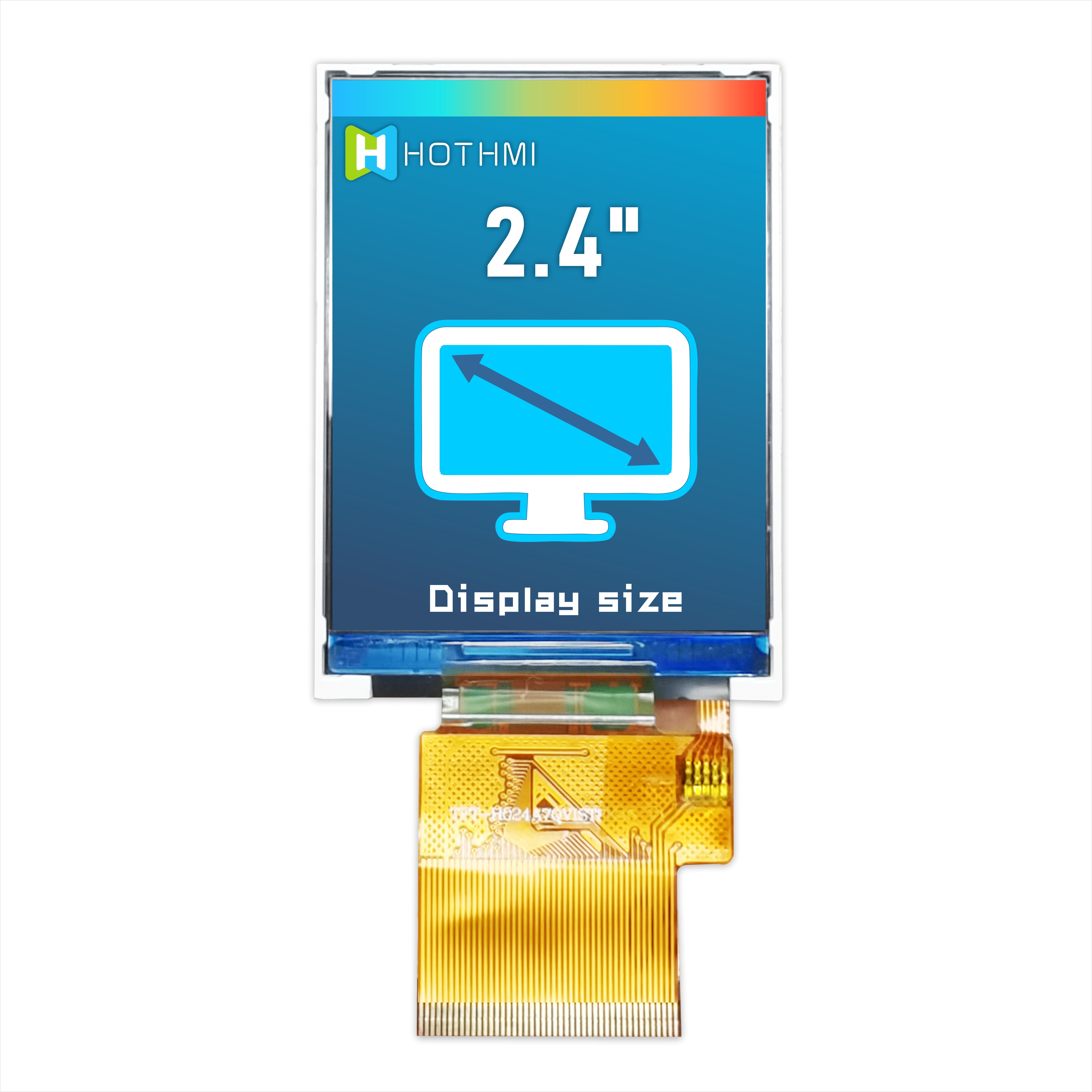 High Brightness 2.4 inch IPS TFT LCD Display | With ST7789V Controller