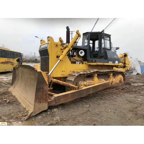 10M3 Blade Capacity Second Hand Bulldozer Shantui SD32 14.01L Fuel Consume