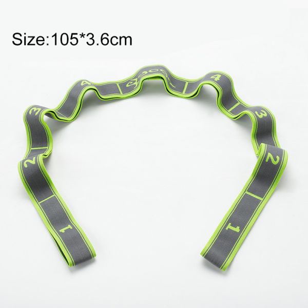 Customized Pull Strap Belt Polyester Latex Elastic Latin Dance Stretching Band Loop