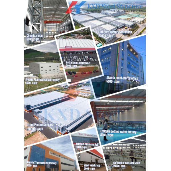 Q235 Q355B Steel Structure Workshop / Warehouse / All Type Building