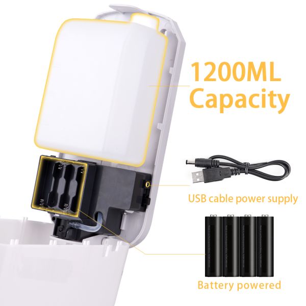 Hands Free Sensor OEM Automatic Sanitizer Dispenser Four Piece Set