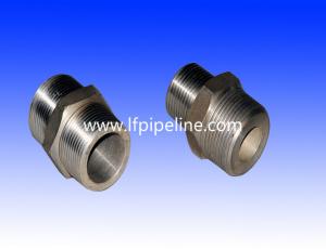China socket welded pipe nipple hydraulic fittings on sale