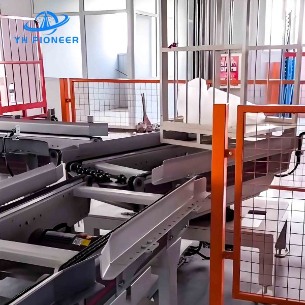 Alloy Steel Chain Industrial Pallet Turntable For High Capacity Pallet Transfers