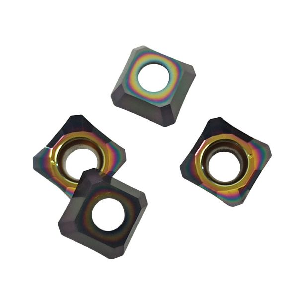 DLC Coating Carbide Insert For Aluminum SEHT1204 CNC Machine use