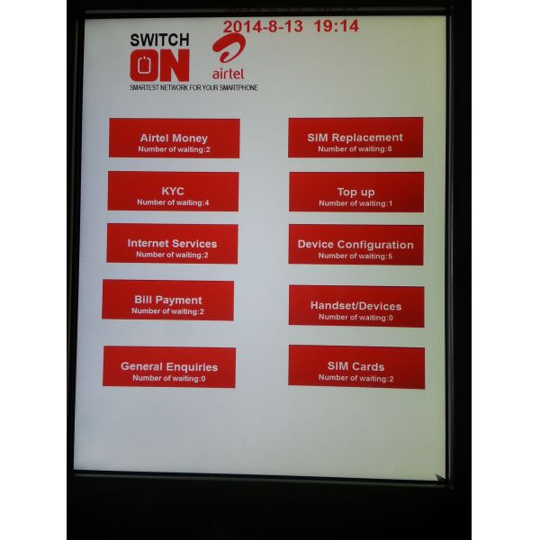 Queue Prediction Multilanguage Electronic Queuing System