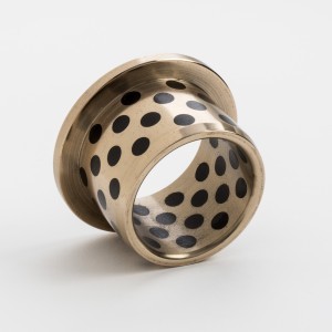 C86300 Manganese Bronze Sleeve Bushings , Self Lubricating Bush Mediate Load