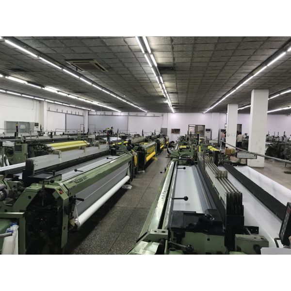 Yellow Nylon Screen Mesh Net 30m 50m For Glass Factory Custom Width