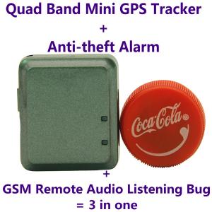 Buy cheap V8 Mini GPS Tracker+Anti-theft Alarm+Spy GSM Remote Audio Transmitter Listening Bug W/ Website/APP/SMS Tracking product