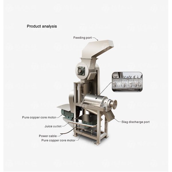 Stainless Steel Orange Extractor Machine Commercial Electric Fruit Juicer