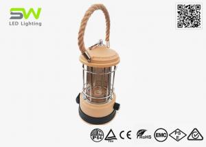 China Vintage Rechargeable Led Camping Lantern Lights For Tents Table Decoration on sale