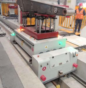 China Automatic Control Battery Powered Transfer Carts With Obstacle Avoidance on sale