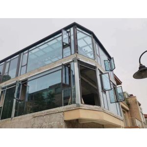 Stylish Aluminium Windows Safety Modern Casement Windows Excellent Wind Pressure