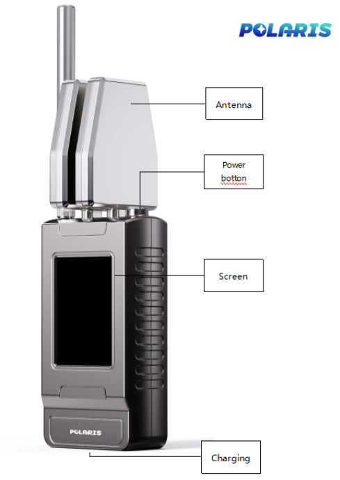 High Accuracy Drone Detector Handheld With FPV Detection Capability And Detection