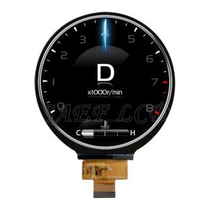 4 inch Round TFT LCD, Automotive Grade Circular LCD with MIPI Interface, 500