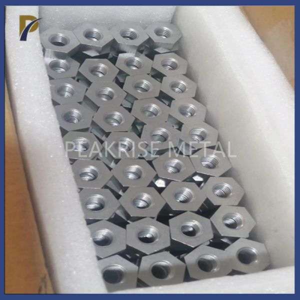 M4 M6 M8 M5 Molybdenum Nuts Screw High Temperature Single Crystal Furnace Heating Parts