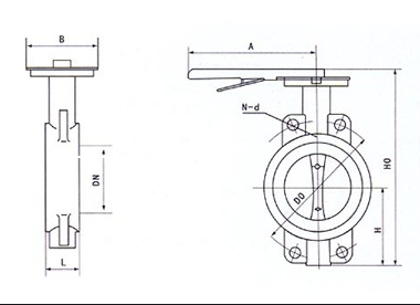 Excellent Pneumatic Rotary Actuator Butterfly Valve with Support After-sales Service
