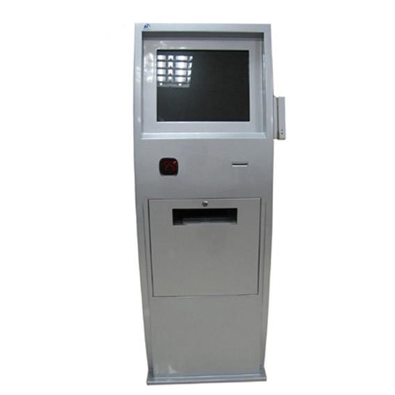 Quality RJ11 300nits 19 Inch Interactive Touch Kiosk With Card Reader for sale