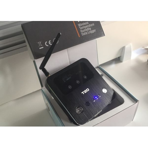 Software GPRS Temperature Monitoring , OLED Display GSM SMS Monitoring System