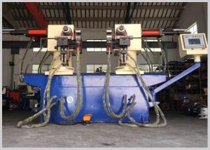 Buy cheap Microcomputer Control Double Head Pipe Bending Machine Two Dimensional Angle product
