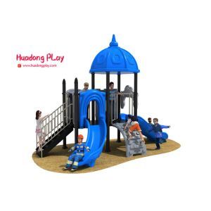 Buy cheap Castle Outlook Outdoor Playground Slides 510*320*390cm Innovative Design product
