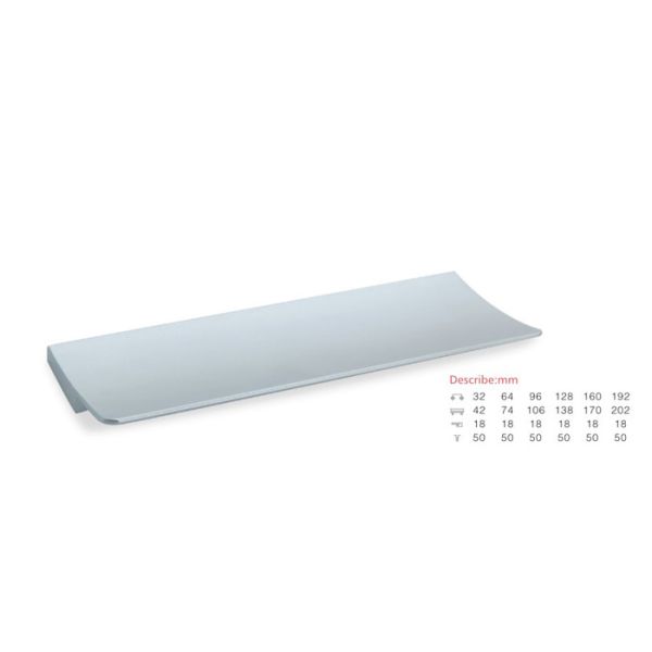 Die Casting Extruded Aluminum Drawer Pulls Polishing Processed International
