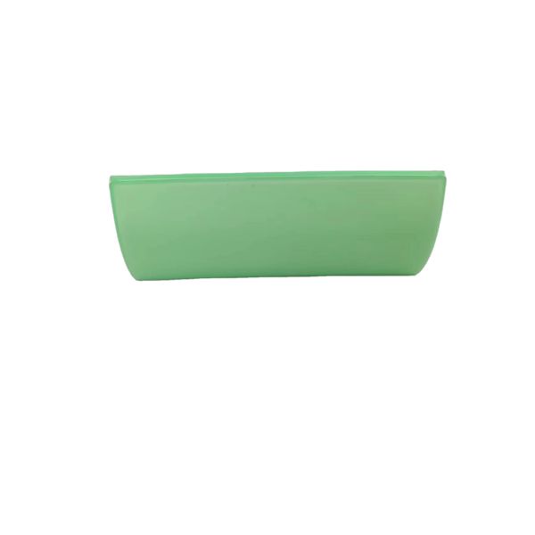 Customizable Green Plastic Eyeglass Case Scratch Resistant Irregular