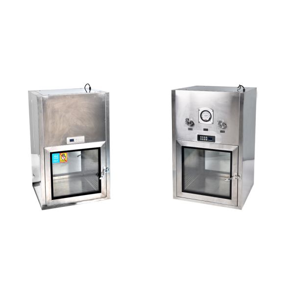 Self Cleaning Cleanroom Pass Box , Dynamic Pass Box For Micro - Electronics