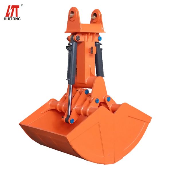 Excavator Clamshell Bucket Mini Manual Excavator Grab Bucket For E200, E120, E70 Excavator