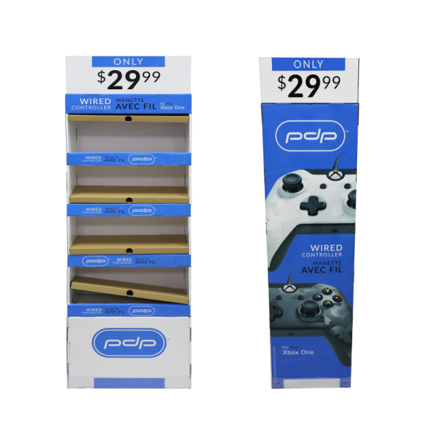 EVA Recyclable Cardboard Display Rack , Stable Coroplast Display Stands