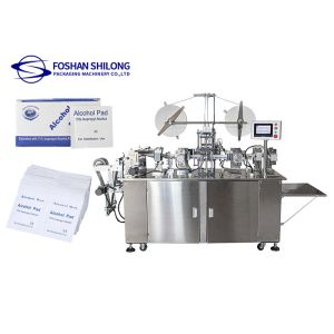 Buy cheap Non Woven Alcohol Swab Making Machine PLC Control Pads Packing product