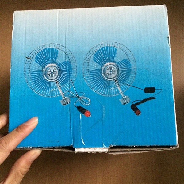 Beautiful Appearance 2 Speed Car Fan 6 Inch 8 Inch 10 Inch Quiet Operation