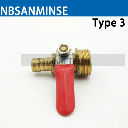 Ball Valve Air Compressor Parts G 1/2 G 1/8 1PC NBSANMINSE