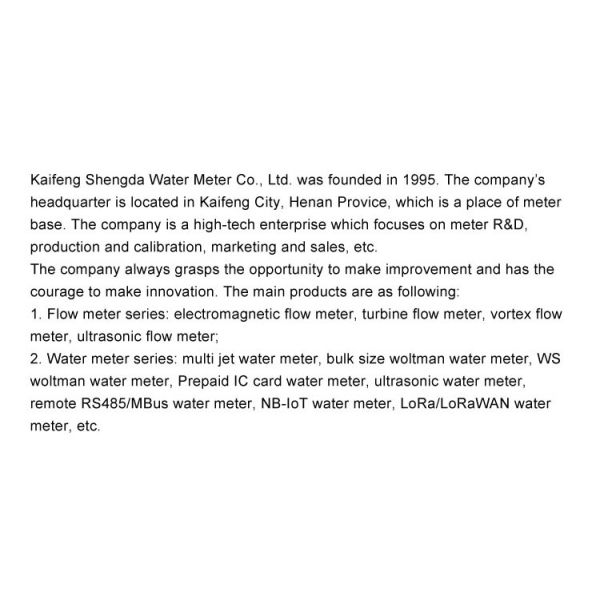 Utility Water Meter Lorawan Radio Module Smart Water Meter with App