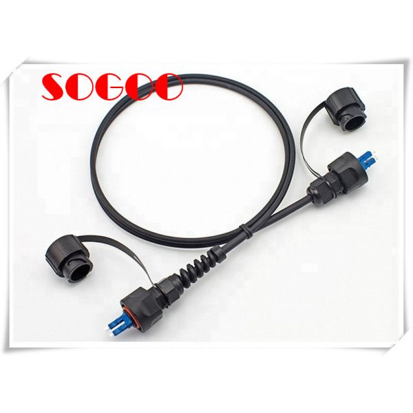 LSZH Jacket CPRI Fiber Cable Waterproof With PDLC DLC FTTA Connector