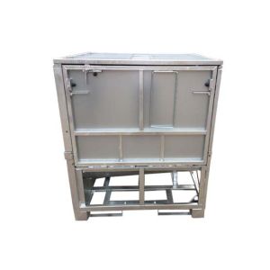 Buy cheap Galvanised Mild Steel Foldable IBC Container Ibc Intermediate Bulk Container product